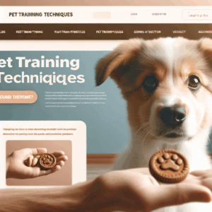 Effective Pet Training Techniques: A Comprehensive Guide